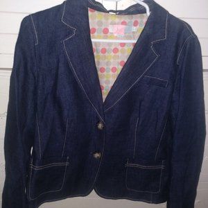 EXCELLENT CONDITION: Boden Women's US Size 12 Short Denim Jacket